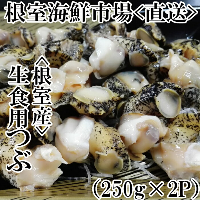 【ふるさと納税】【12月10日決済確定分まで年内配送】 [北海道根室産] 生食用灯台つぶ ( ボイル済 ) 25..