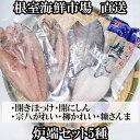 【ふるさと納税】炉端セット5種(開きほっけ・開きにしん・宗八かれい・柳かれい・糠さんま) G-14080