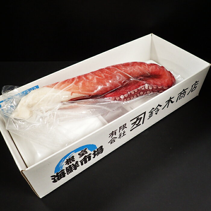 【ふるさと納税】根室海鮮市場＜直送＞[北海道根室産]刺身用たこ足1本(1kg以上) A-28215