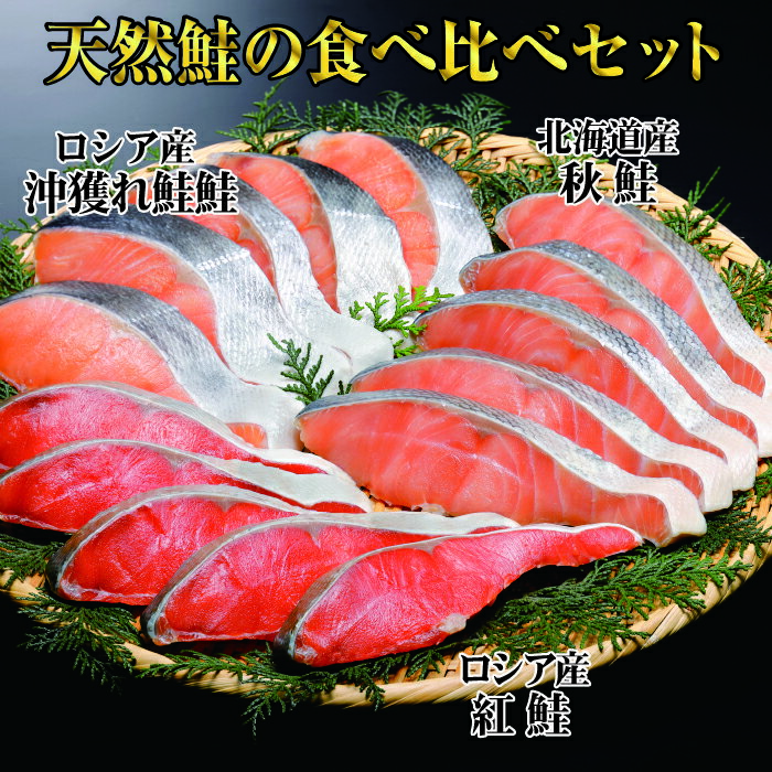 【ふるさと納税】鮭切り身・味付けつぶセット C-41002