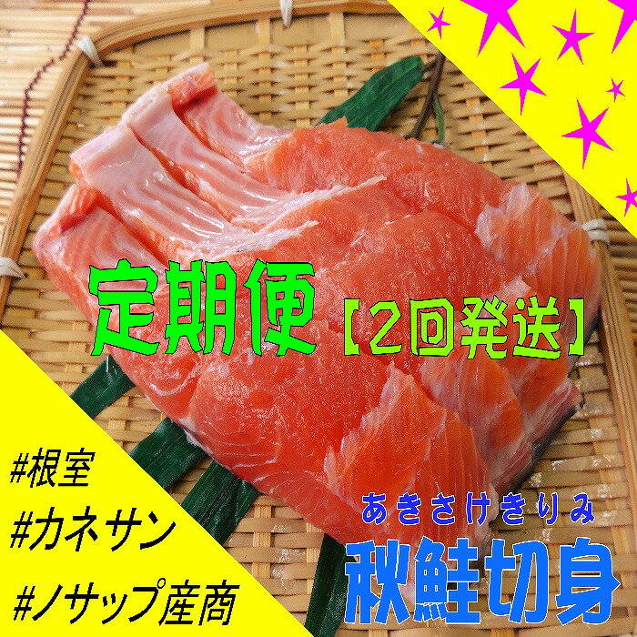 【ふるさと納税】 ＜定期便＞[北海道根室産]秋鮭切り身セット