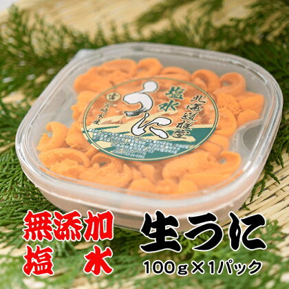 エゾバフンウニ塩水パック100g×1P B-65019