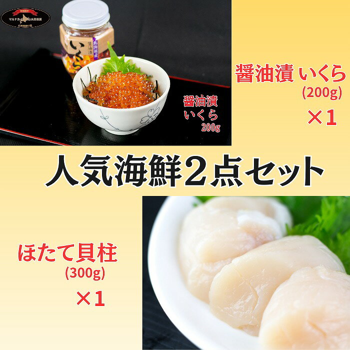 【ふるさと納税】【12月10日決済確定分まで年内配送】[北海道根室産]海鮮2点セット C-66022