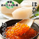 【ふるさと納税】 いくら醤油漬け 100g × 2P、ほたて貝柱 500g × 1Pホタテ ほたて 帆立 帆立貝柱 ホタテ貝柱 貝柱 イクラ 醤油 醤油漬 魚卵...