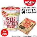 【ふるさと納税】 【定期便6か月】日清 カップヌ−ドル★1箱(20食入)ラーメン麺 即席麺 麺類 ラーメン カップ麺 インスタント 麺類 カップラーメン ギフト...