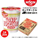 29位! 口コミ数「0件」評価「0」 【定期便12か月】日清 カップヌ－ドル★1箱（20食入）ラーメン麺 即席麺 麺類 ラーメン カップ麺 インスタント 麺類 カップラーメン ･･･ 