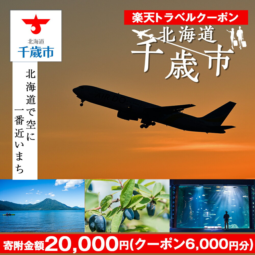 【ふるさと納税】北海道千歳市の対象施設で使える楽天トラベルクーポン　寄附額20,000円