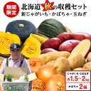 【ふるさと納税】秋の野菜収穫セット かぼちゃ 2種セット・たまねぎ 約1.5kg~2kg・新じゃがいも 約1.5kg~2kg《土居ファーム》野菜 やさい 南瓜 玉ねぎ 玉葱 じゃがいも 新じゃが 旬 セット 北海道ふるさと納税 千歳市 ふるさと納税【北海道千歳市】