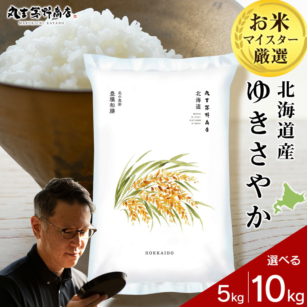 【ふるさと納税】 【令和7年産】 北海道産ゆきさやか 選べる5kg～10kg 1袋5kg 10kgから真空パック対応米 お米 北海道産米 ゆきさやか 真空パック 米 北海道米 北海道産 北海道千歳市ギフト ふるさと納税