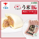 【ふるさと納税】う米豚肉まんソーセージセット（肉まん・ウィンナー）豚まん 肉まん ソーセージ ウィンナー 加工肉 北海道千歳市ギフト ふるさと納税