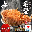 【ふるさと納税】送料無料 北海道産【朝ゆで】訳あり毛がに 1.0kg詰 道産品 毛蟹 毛ガニ カニ 蟹 規格外品 不揃い 訳アリ 訳有り 理由アリ B級グルメ