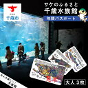 16位! 口コミ数「0件」評価「0」【サケのふるさと 千歳水族館】年間パスポート（大人3枚）鮭 サケ 千歳市 水族館 年間 パスポート 北海道 水中観察窓 大水槽 観光 北海道･･･ 