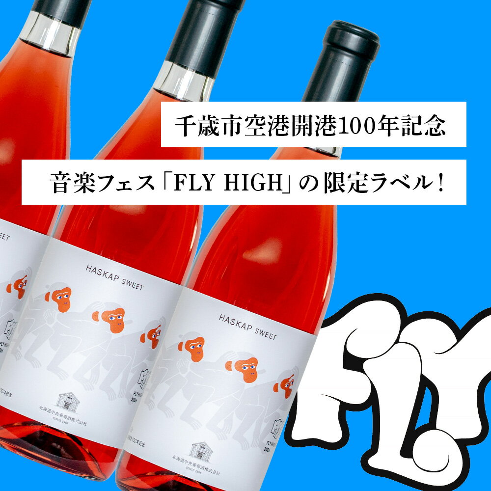 【ふるさと納税】【数量限定】【限定ラベル】ハスカップスイート 720ml×3本セット 箱なしお酒 フェス コラボ 記念 アルコール フルーツワイン 甘口 ハスカップ ワイン 北海道ふるさと納税 千歳市 ふるさと納税【北海道千歳市】ギフト ふるさと納税
