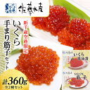 【ふるさと納税】 <佐藤水産>☆新千歳空港限定品☆いくら・手まり筋子セット 魚貝類 いくら 魚卵 醤油漬け すじこ【北海道千歳市】ギフト ふるさと納税