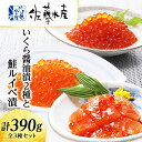 【ふるさと納税】 ＜佐藤水産＞いくら醤油漬2種と鮭ルイベ漬 魚貝類 サーモン 鮭 いくら 魚卵 ルイベ イクラ しょうゆ漬け【北海道千歳市】ギフト ふるさと納税