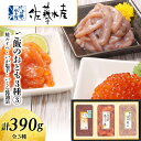 【ふるさと納税】〈佐藤水産〉ご飯のおとも3種3鮭ルイベ漬 いか塩辛 いくら醤油漬 魚貝類 サーモン いか 塩辛 鮭 魚貝類 漬魚 いくら 醤油漬け【北海道千歳市】ギフト ふるさと納税