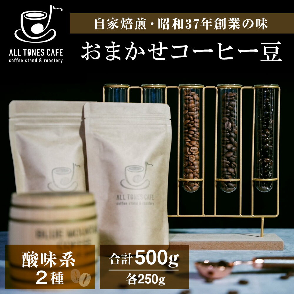 13位! 口コミ数「0件」評価「0」コーヒー 豆 珈琲 ブレンド おまかせ 酸味系 2種 ギフト 【ALL TONES CAFE】北海道 千歳 北海道ふるさと納税 千歳市 ふる･･･ 