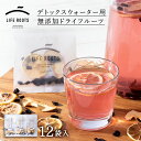 【ふるさと納税】 ドライフルーツ (5g×12個) 砂糖不使用 無添加 デトックスウォーター用 ヘルシー 健康 デトックスドライフルーツ ハスカップ レモン プ...