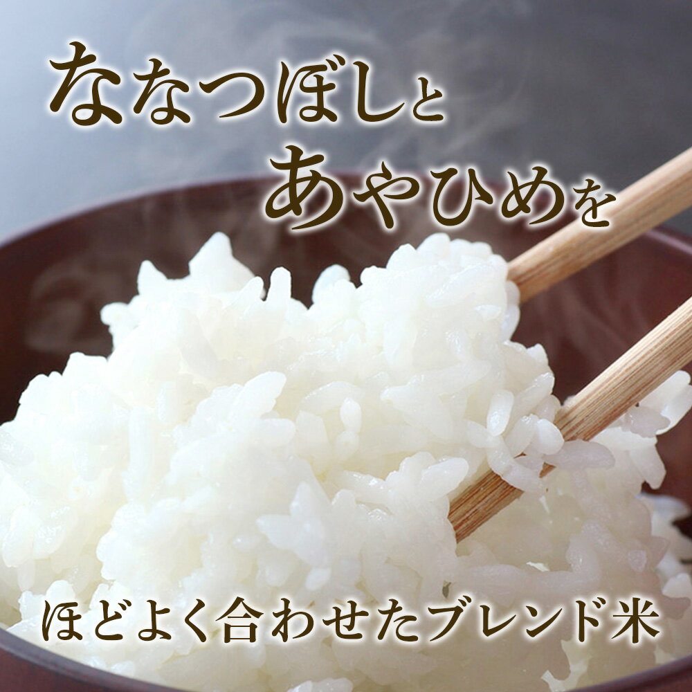 準備ができ次第、順次発送いたします　【ふるさと納税】北海道産 う米蔵5kg×2袋 計10kg【JA道央】米 ブレンド米 ななつぼし あやひめ ブレンド う米蔵 北海道米 北海道産 北海道千歳市ギフト ふるさと納税