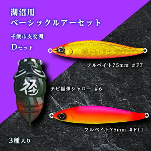 【ふるさと納税】千歳市支笏湖Dセット(湖沼用ベーシックルアーセット)ルアー 釣り具 スポーツ 釣り 北海道ふるさと納税 ふるさと納税 北海道 千歳市 【北海道千歳市】ギフト ふるさと納税