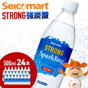 6位! 口コミ数「0件」評価「0」セコマ 強炭酸水 500ml 24本 1ケース 北海道 千歳製造 飲料 炭酸 ペットボトル セイコーマートソフトドリンク 炭酸水 セコマ 飲･･･ 