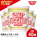 【ふるさと納税】 日清★カップヌードル★ 2箱 合計40食 ラーメン麺 即席麺 麺類 ラーメン カップ麺 インスタント 麺類 カップラーメン 【北海道千歳市】ギフト ふるさと納税