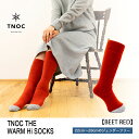 13位! 口コミ数「0件」評価「0」TNOC THE WARM Hi SOCKS[BEETS RED]ソックス 靴下 あったか靴下 あったかソックス 男女兼用 フリーサイズ 冬･･･ 