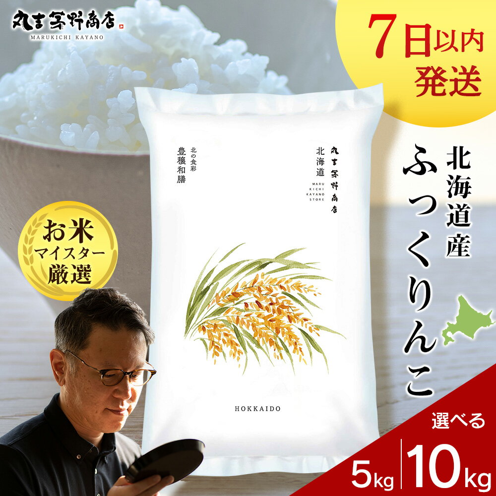 北海道産ふっくりんこ 選べる5kg (通常パック5kg×1袋)〜10kg (通常パック5kg×1袋、真空パック5kg×1袋)米 お米 北海道産米 ふっくりんこ 真空パック 米 北海道米 北海道産 北海道千歳市ギフト ふるさと納税