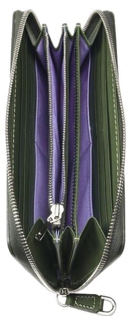 【ふるさと納税】[PA-11]SOMES　PA-11　ラウンド財布（グリーン）が大人気返礼品になっている理由とは　ふるさと納税　人気　返礼品　ランキング