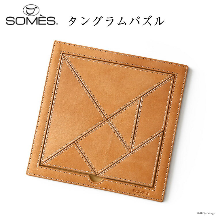 【ふるさと納税】SOMES　DU-24　タングラムパズル　（ナチュラル） [12260524]