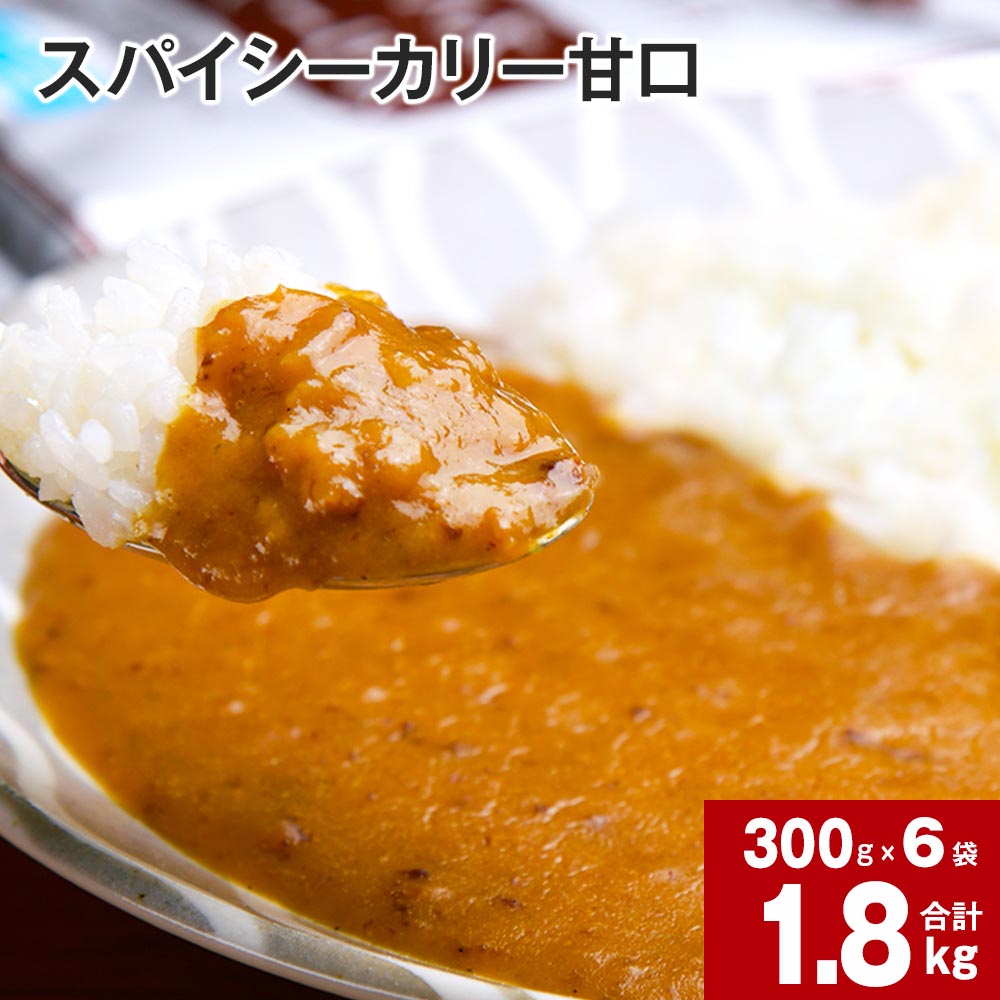 【ふるさと納税】 スパイシーカリー 甘口 レトルト 300g