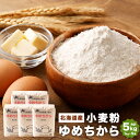 11位! 口コミ数「1件」評価「5」北海道産 ゆめちから 合計 5kg (1kg×5袋) 国産 小麦粉 強力粉 強力小麦粉 パン パン作り 冷凍パン生地 製パン材料 製パン 中･･･ 