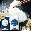 【ふるさと納税】【令和6年産】 特A 北海道産 ななつぼし 