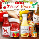 【ふるさと納税】【詰め合わせセット】ふらの とまとのケチャップ 400g×3本+ピクルスの素 380g×3本【1325628】