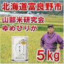 【ふるさと納税】【特A受賞米】◆令和7年産先行予約◆北海道富良野市産ゆめぴりか 精米5kg【1399321】