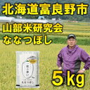 【ふるさと納税】【発送月固定定期便】◆令和7年産先行予約◆特A受賞!北海道富良野市産ななつぼし 精米5kg全6回【4000337】