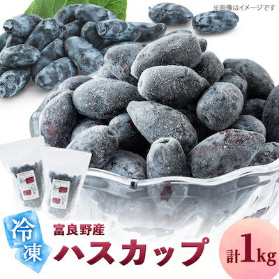 【ふるさと納税】2025年富良野産 冷凍ハスカップ 500g×2袋【配送不可地域:離島】【1437488】