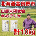 【ふるさと納税】【発送月固定定期便】◆令和7年産先行予約◆特A受賞!北海道富良野市産ゆめぴりか 精米10kg全3回【4000357】