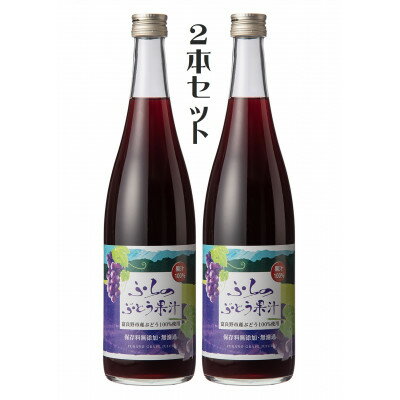 [数量限定]ふらのぶどう果汁(赤) 2本セット