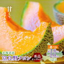【ふるさと納税】【選べるサイズ/のし】富良野メロン(赤肉)秀品キングルビー/2玉入【G1405389】