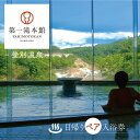 【ふるさと納税】登別温泉「第一滝本館」ペア日帰り入浴券(2枚) 【チケット・温泉利用券】