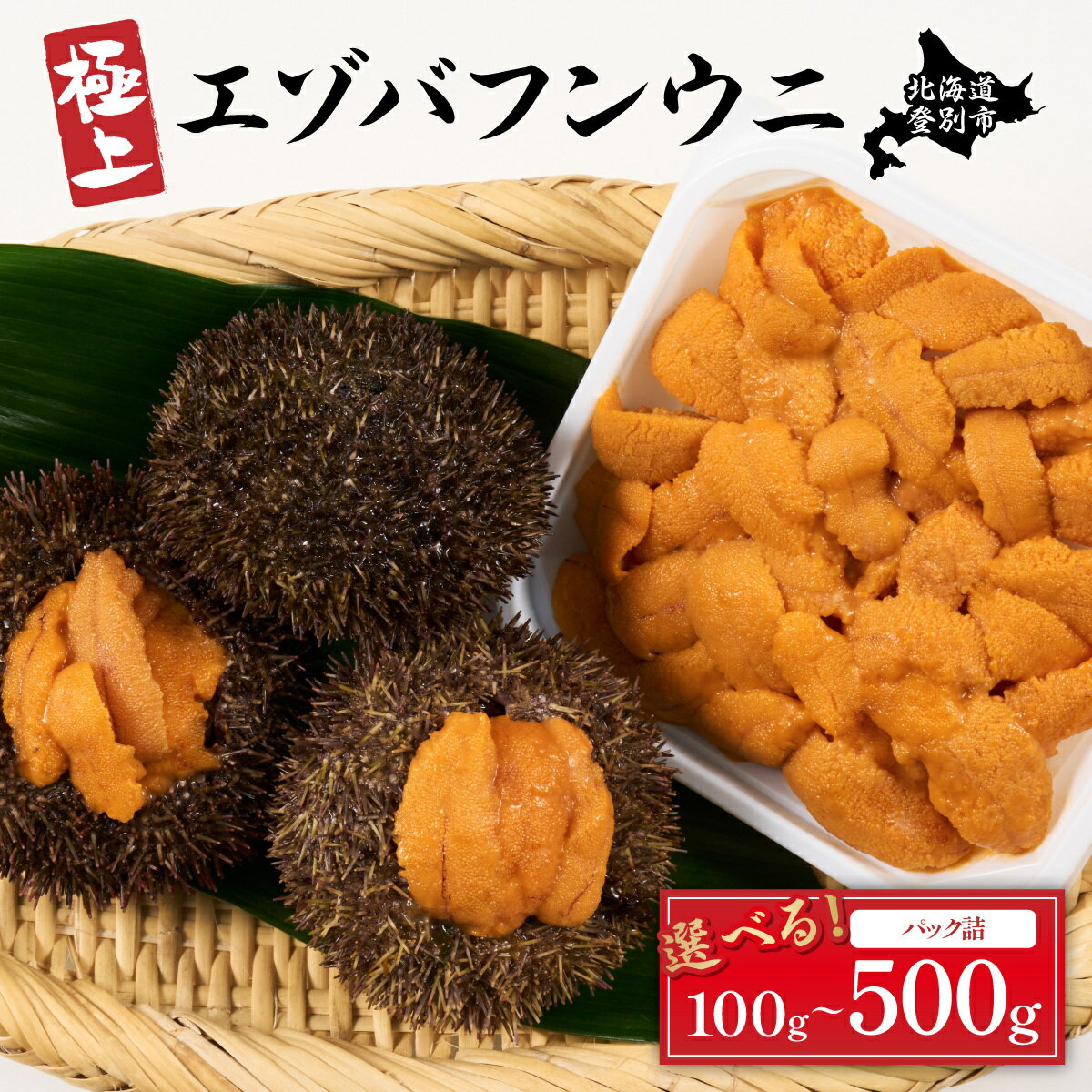 【ふるさと納税】うに 雲丹 極上 エゾバフンウニ パック詰 100g〜500g | ふるさと納税 うに 海鮮 高級...