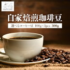 【ふるさと納税】自家焙煎 コーヒー豆 100g×3個セット 300g　選べる組み合わせ COFFEE 珈琲 独自焙煎 カフェ 喫茶 ジャズ喫茶 深煎り 中深煎り 冷凍 世界に一つだけのコーヒー ギフト 贈り物 プレゼント