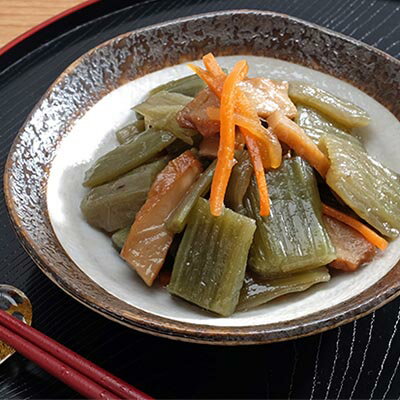 北海道フキと天ぷら煮 1kg×2袋 計2kg 【惣菜・野菜】