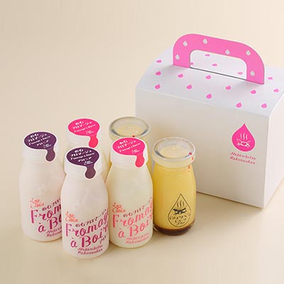 【ふるさと納税】とろ～りプリン・のむフロマージュセット　【お菓子・プリン・のむフロマージュ】のサムネイル