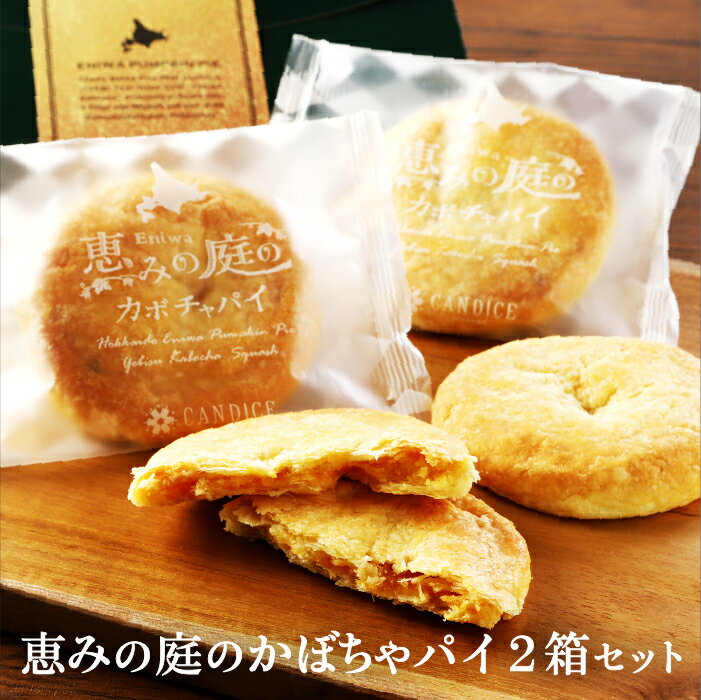 かぼちゃパイ×2箱セット かぼちゃ カボチャ 南瓜 パイ スイーツ お菓子 9000円 9,000円 ふるさと納税 北海道 恵庭市 恵庭 お取り寄せ ギフト お歳暮 内祝い[240003]