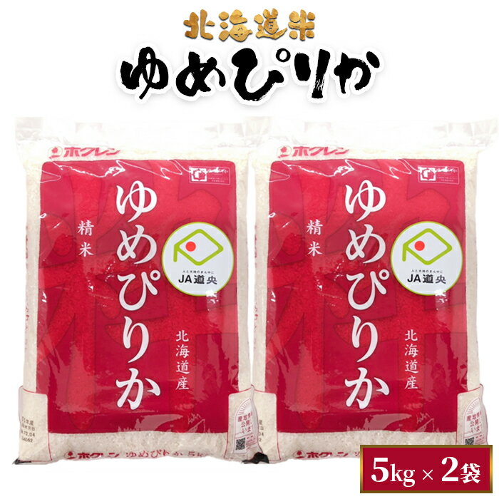 【ふるさと納税】北海道米ゆめぴりか5kg×2袋10kg 10