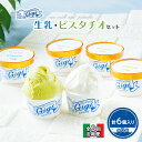 【ふるさと納税】【定期便2回】 ジェラテリアGigi イタリアンジェラート 生乳 ピスタチオ セット 詰め合わせ 110ml ジェラート アイス gigi 贈り...