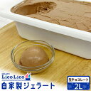 【ふるさと納税】自家製ジェラート 2L(生チョコレート)|ジェラート アイス 生チョコレート チョコレート 2L LicoLico リコリコ 北海道 恵庭市 ふ...