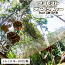 【ふるさと納税】フォレストアドベンチャー 恵庭 1名様 招待券 チケット 体験 オンライン 申請 ふるさと納税 北海道 恵庭 アクティビティ アウトドア パーク...